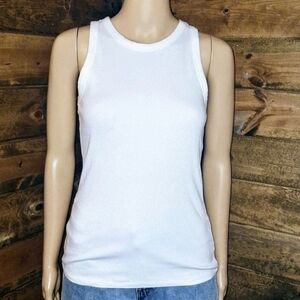 Women's White Tank Top